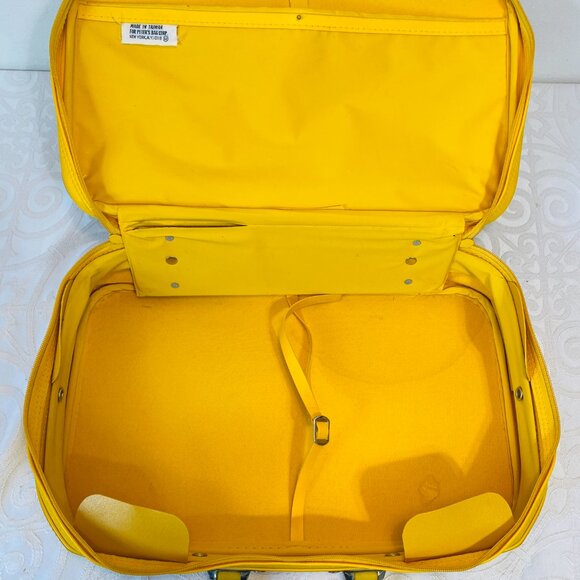 (3) VNTG 1983 Care Bears:Yellow Suitcase + 6" Plush Cheer & Funshine(Match Case) - Picture 3 of 8